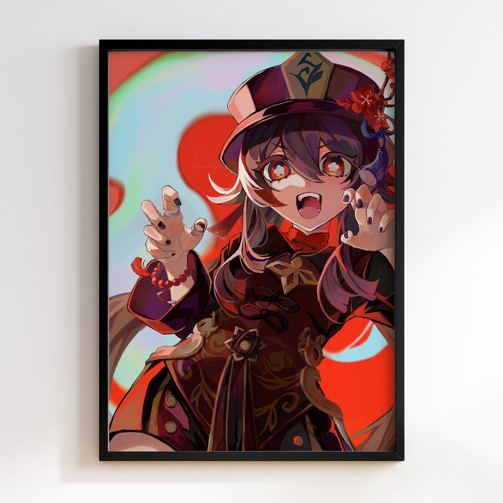 Постер Геншин Імпакт Ху Тао (Genshin Impact Hu Tao)​ HYT48