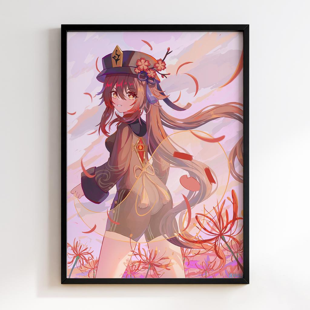 Постер Геншин Імпакт Ху Тао (Genshin Impact Hu Tao)​ HYT78