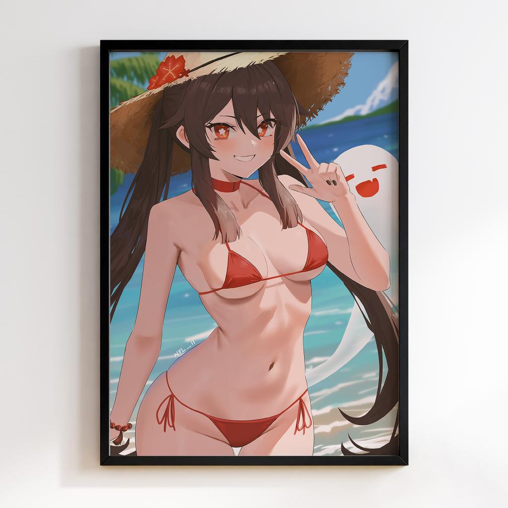 Постер Геншин Імпакт Ху Тао (Genshin Impact Hu Tao)​ HYT81