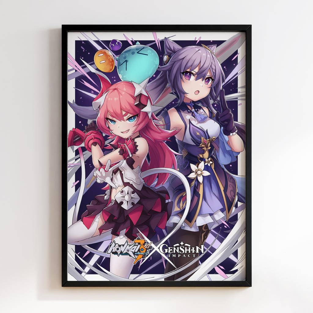 Постер Ке Цин Геншин Імпакт(Genshin Impact Keqing)​ GIK01