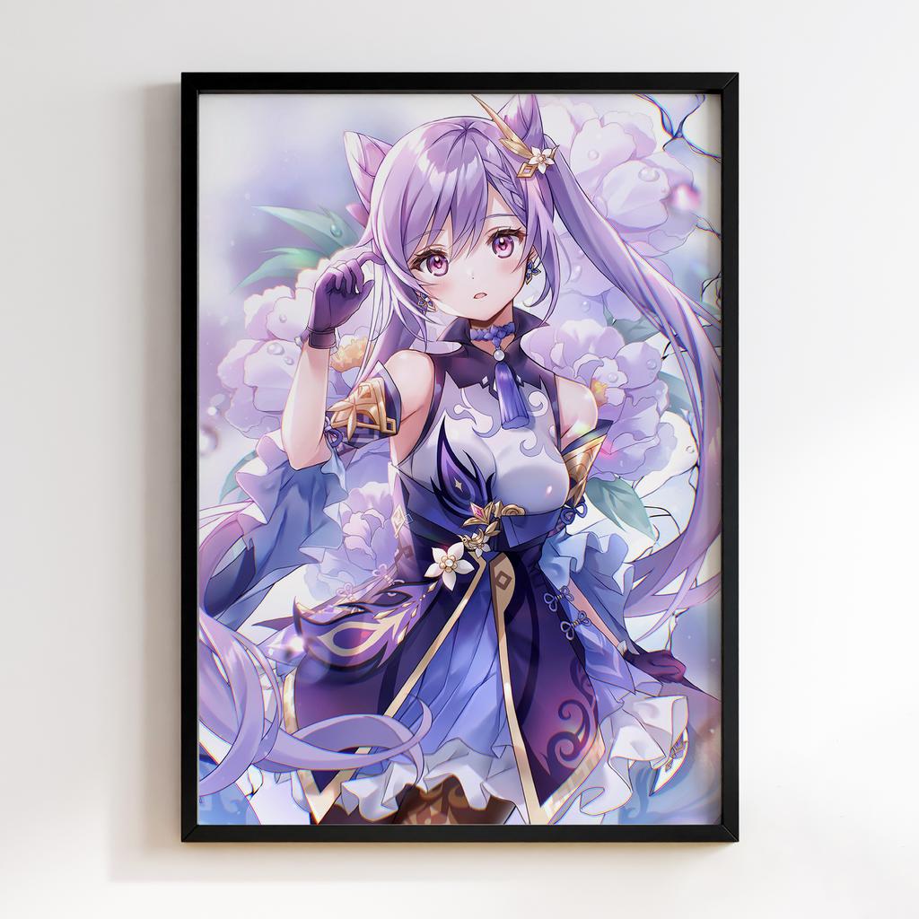 Постер Ке Цин Геншин Імпакт(Genshin Impact Keqing)​ GIK10