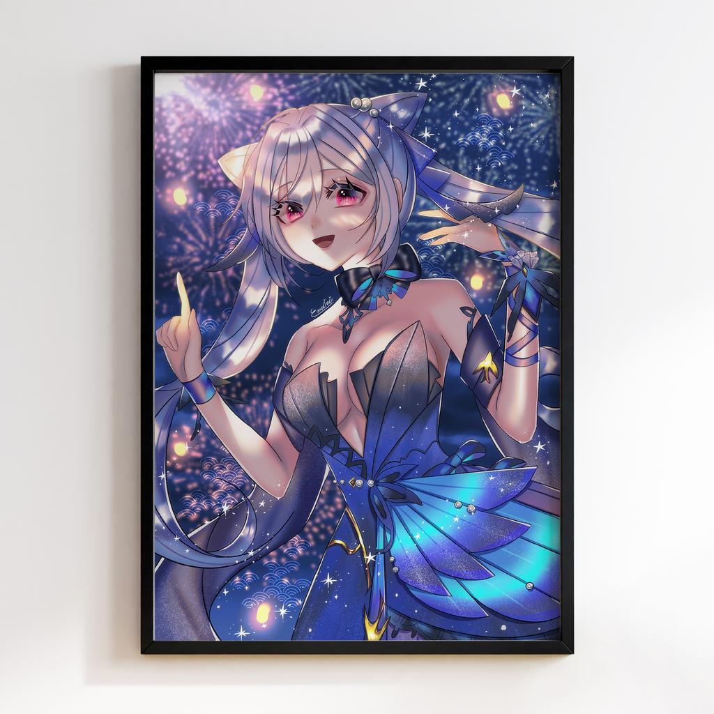 Постер Ке Цин Геншин Імпакт(Genshin Impact Keqing)​ GIK16