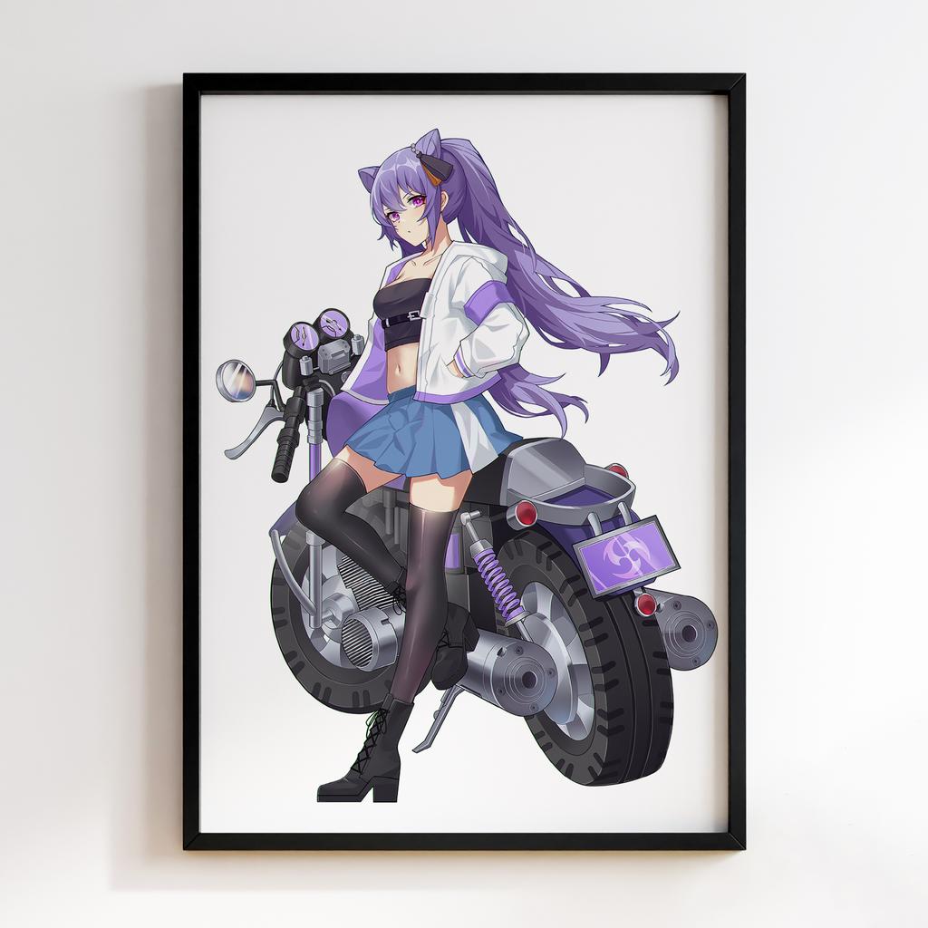 Постер Ке Цин Геншин Імпакт(Genshin Impact Keqing)​ GIK25