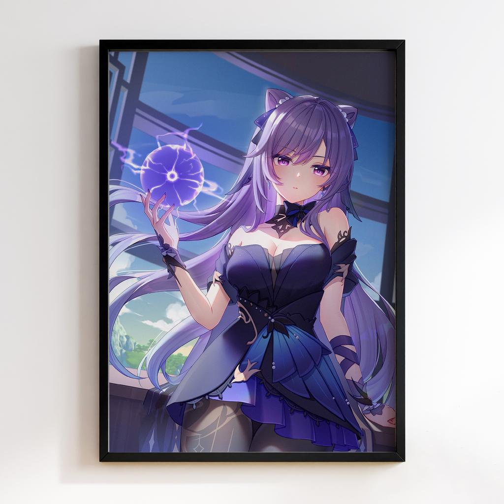 Постер Ке Цин Геншин Імпакт(Genshin Impact Keqing)​ GIK33