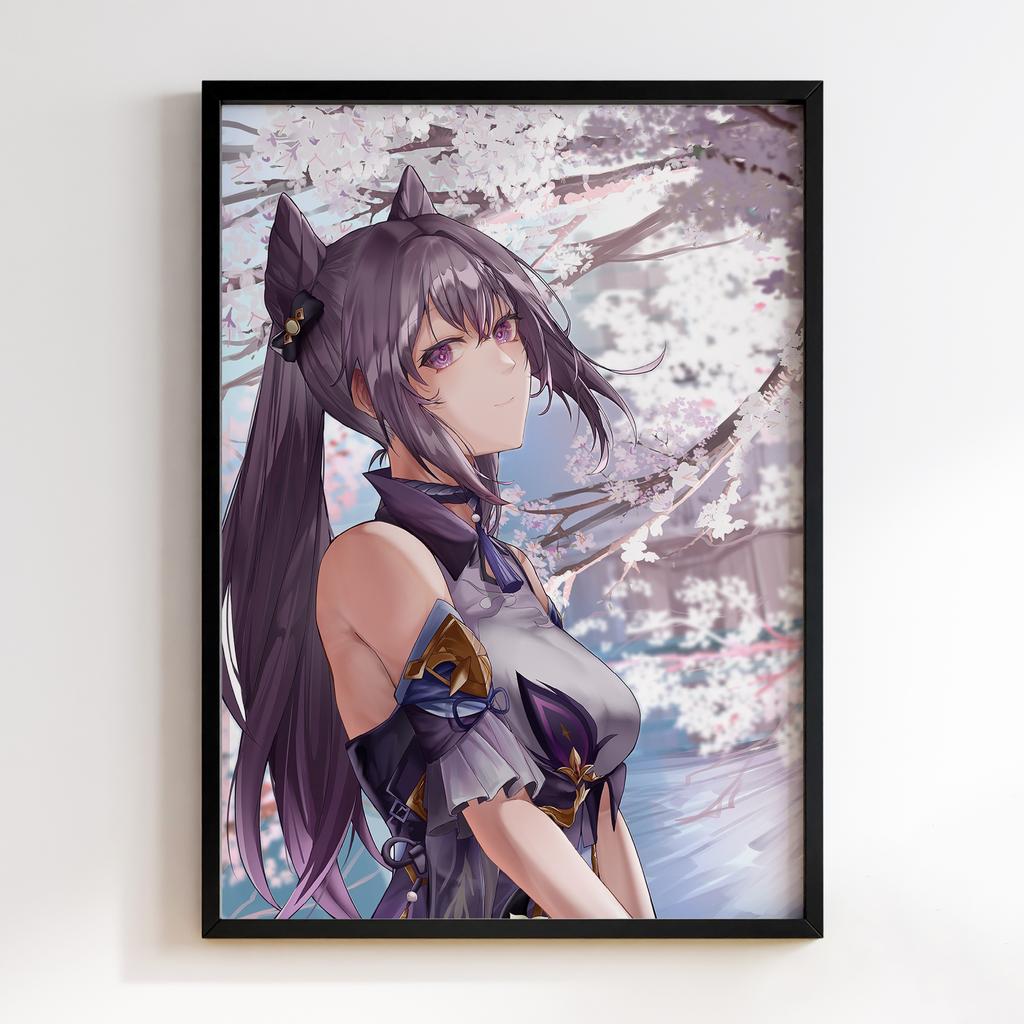 Постер Ке Цин Геншин Імпакт(Genshin Impact Keqing)​ GIK34