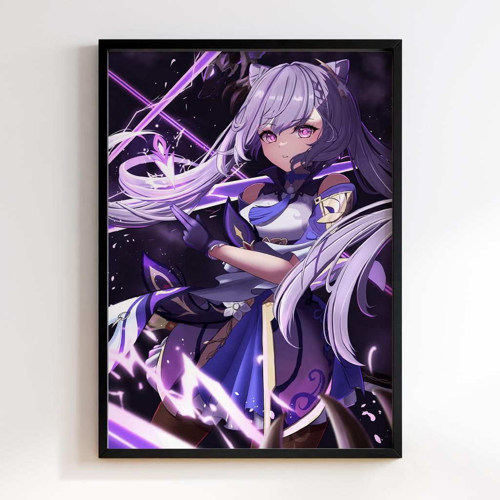 Постер Ке Цин Геншин Імпакт(Genshin Impact Keqing)​ GIK49