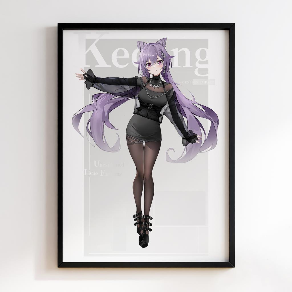 Постер Ке Цин Геншин Імпакт(Genshin Impact Keqing)​ GIK56