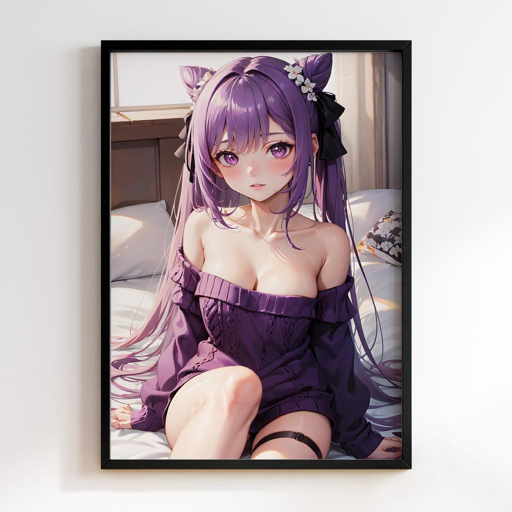 Постер Ке Цин Геншин Імпакт(Genshin Impact Keqing)​ GIK60