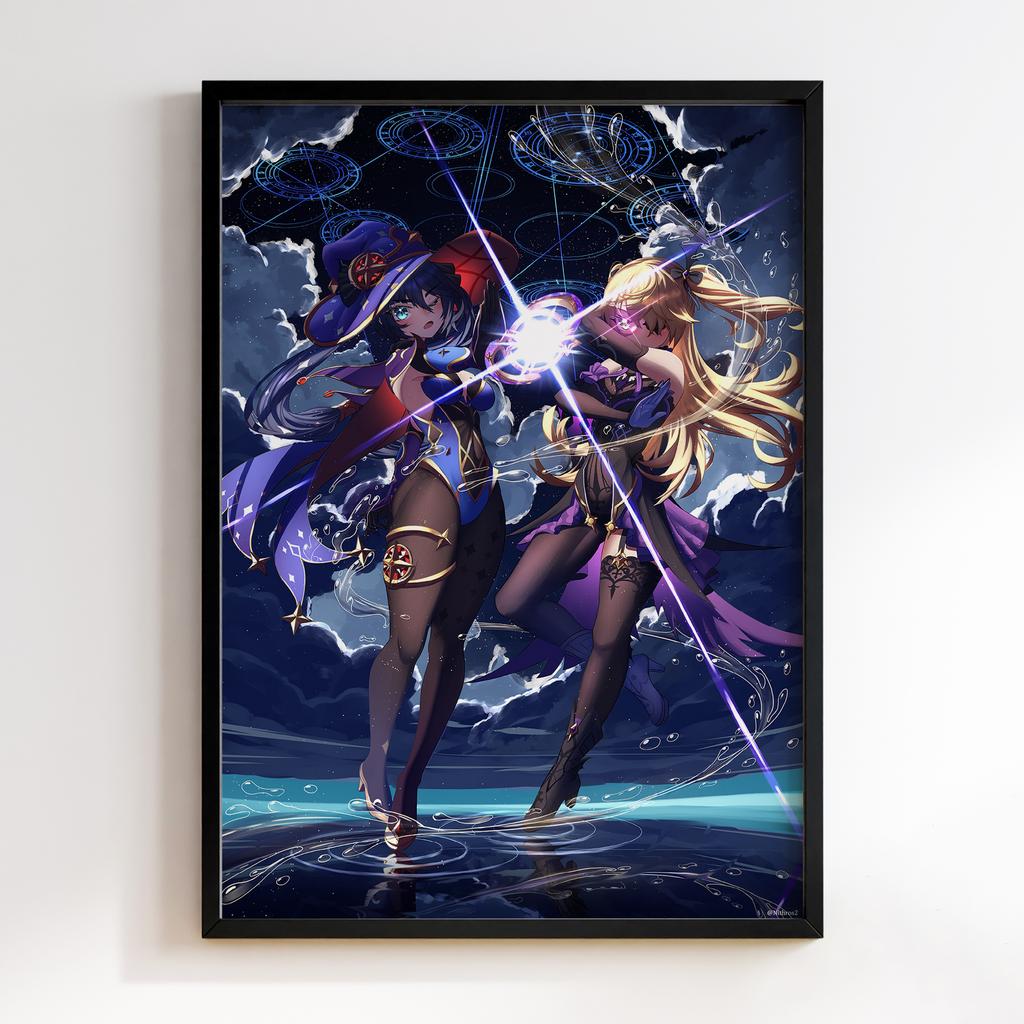 Постер Мона Геншин Імпакт (Genshin Impact Mona Megistus)​ GIM02