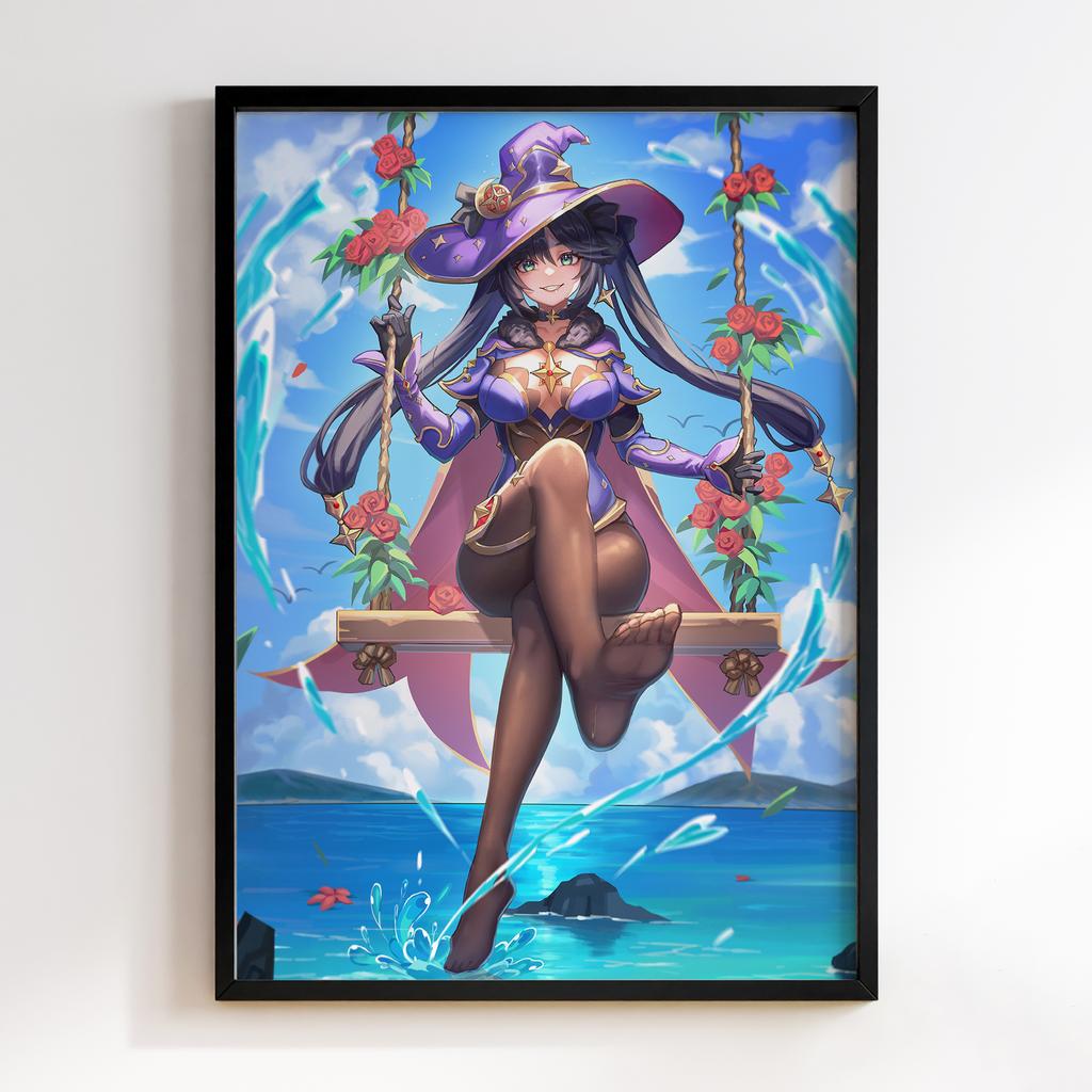 Постер Мона Геншин Імпакт (Genshin Impact Mona Megistus)​ GIM41