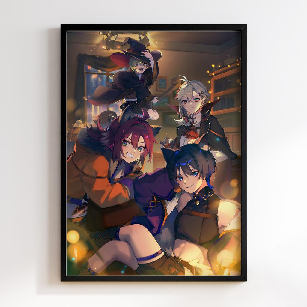 Постер Каедехара Кадзуха Геншин Імпакт (Genshin Impact Kaedehara Kazuha)​ GIKK03