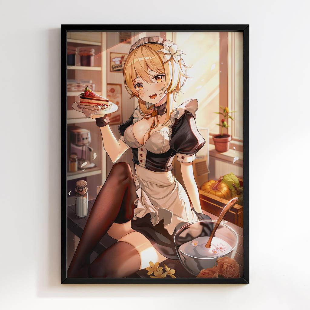 Постер Люмін Геншин Імпакт (Genshin Impact Lumine)​ GIL10