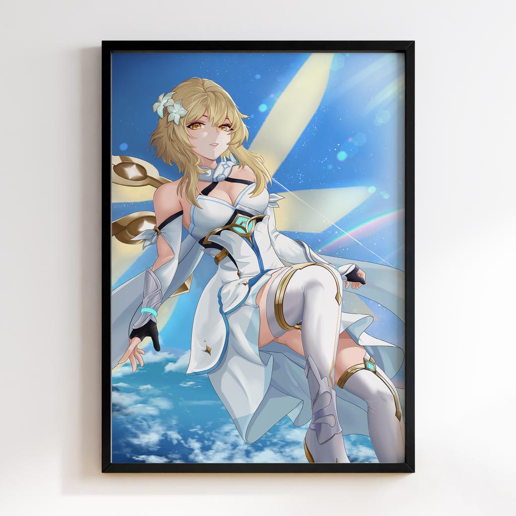 Постер Люмін Геншин Імпакт (Genshin Impact Lumine)​ GIL20