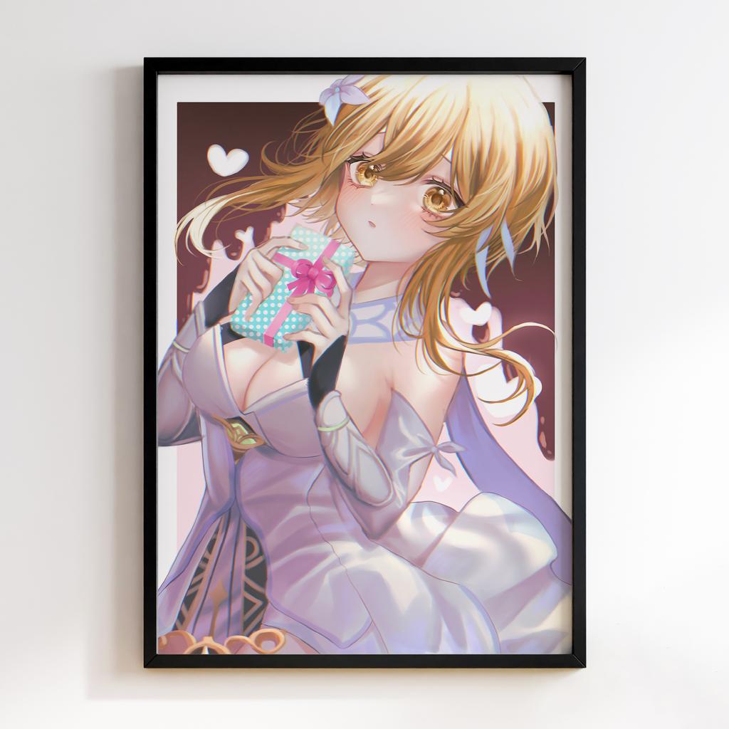 Постер Люмін Геншин Імпакт (Genshin Impact Lumine)​ GIL28