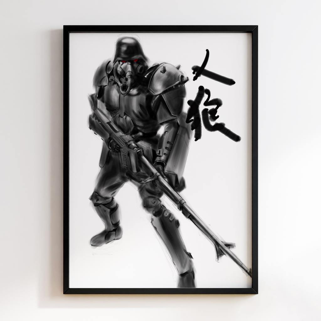 Постер Джин Ро (Jin-Roh: The Wolf Brigade) JRW14