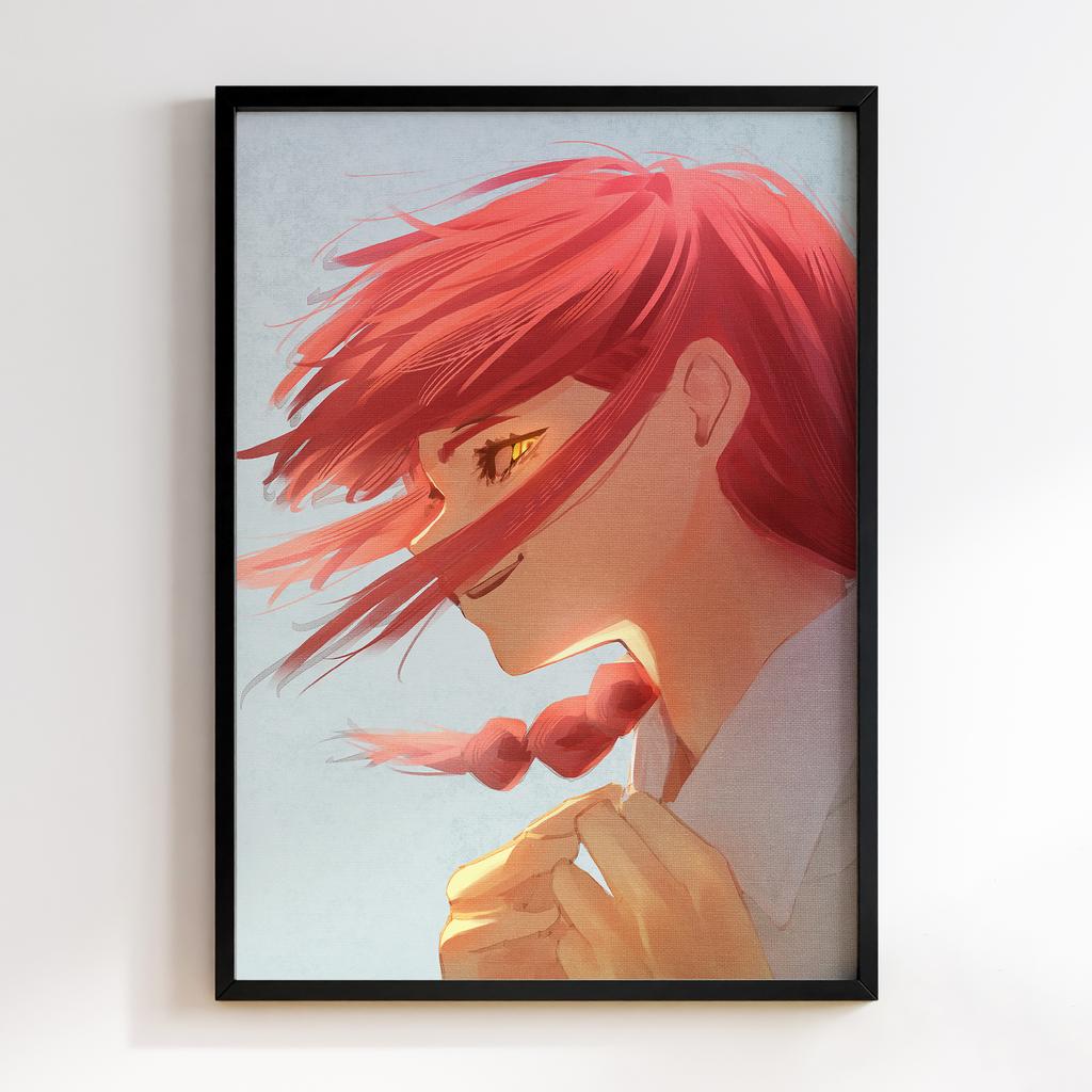 Постер Макіма Людина-Бензопила (Makima Chainsaw Man) MCM002