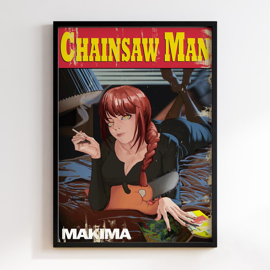 Постер Макіма Людина-Бензопила (Makima Chainsaw Man) MCM-10