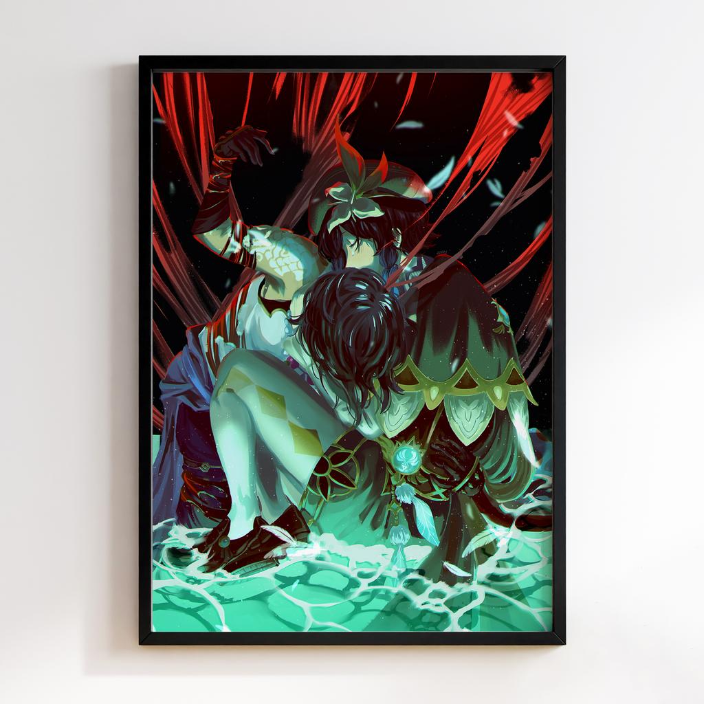 Постер Венті Геншин Імпакт (Venti Genshin Impact) VGI001