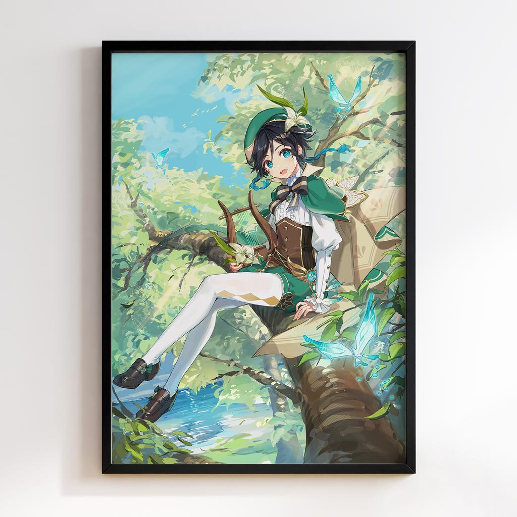 Постер Венті Геншин Імпакт (Venti Genshin Impact) VGI005