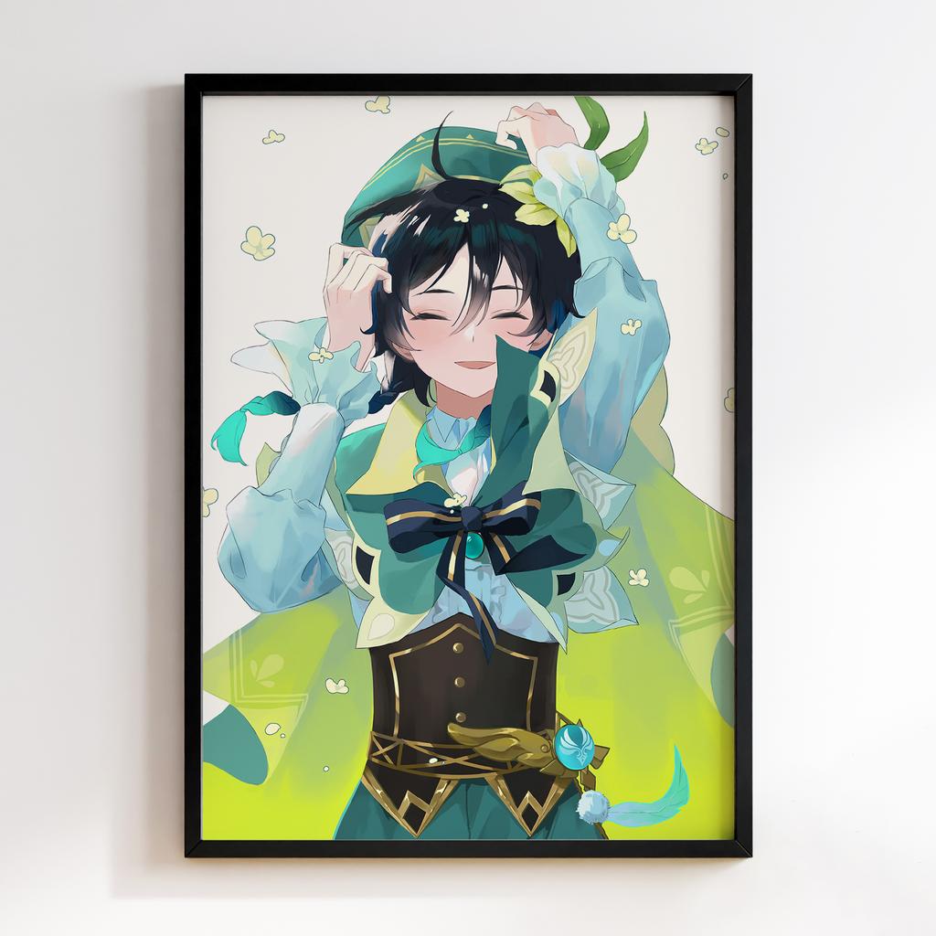 Постер Венті Геншин Імпакт (Venti Genshin Impact) VGI-16