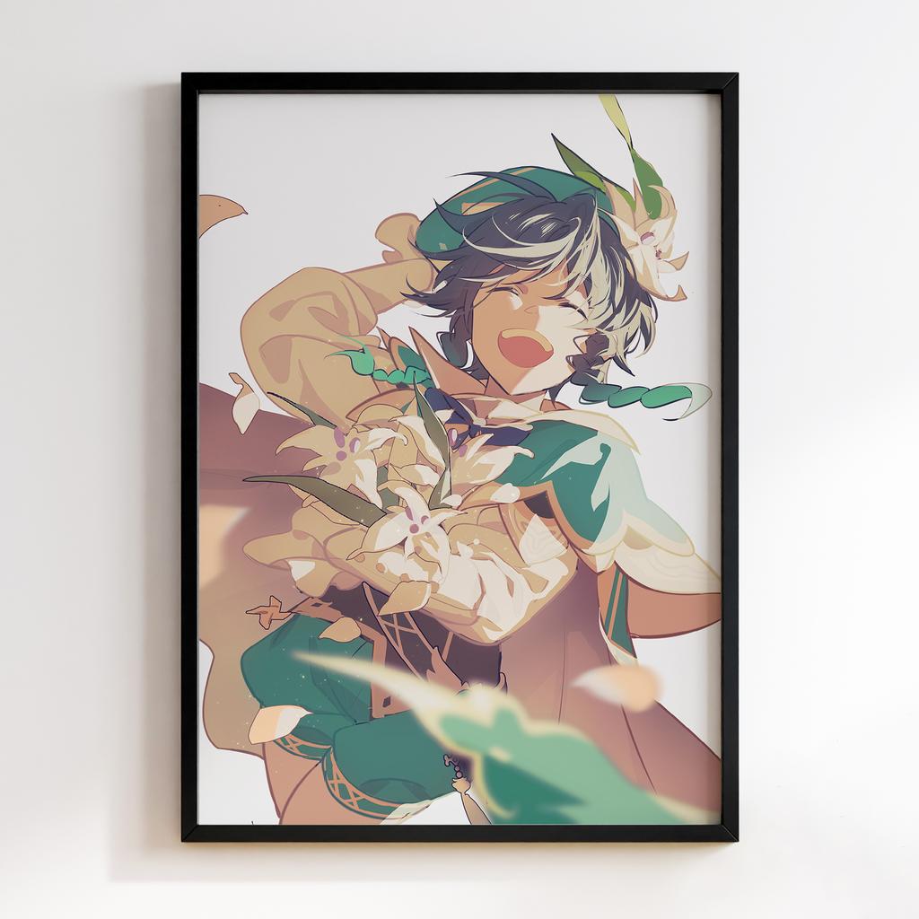 Постер Венті Геншин Імпакт (Venti Genshin Impact) VGI-20