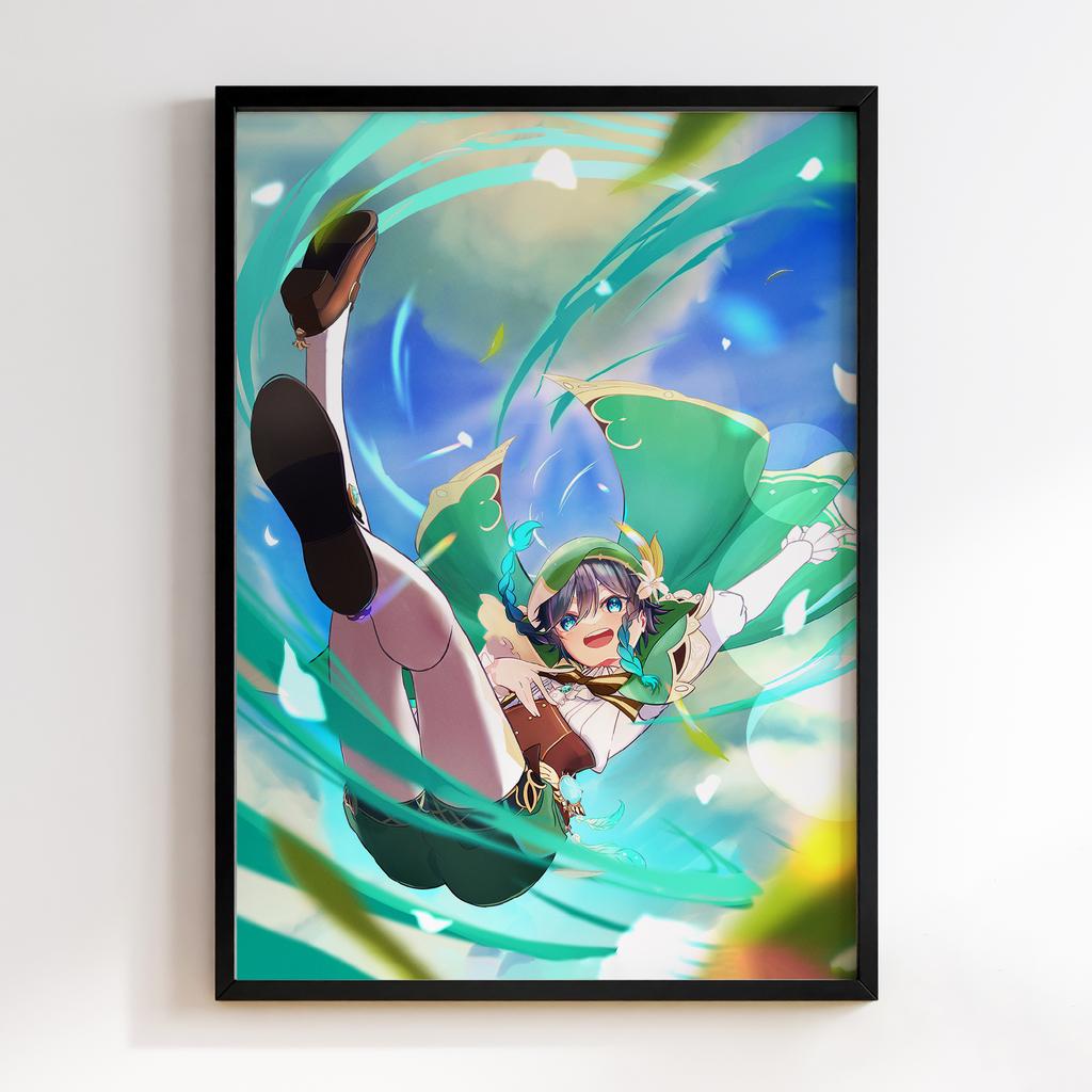Постер Венті Геншин Імпакт (Venti Genshin Impact) VGI-23