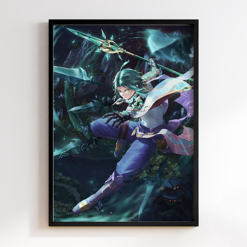 Постер Венті Геншин Імпакт (Venti Genshin Impact) VGI-37