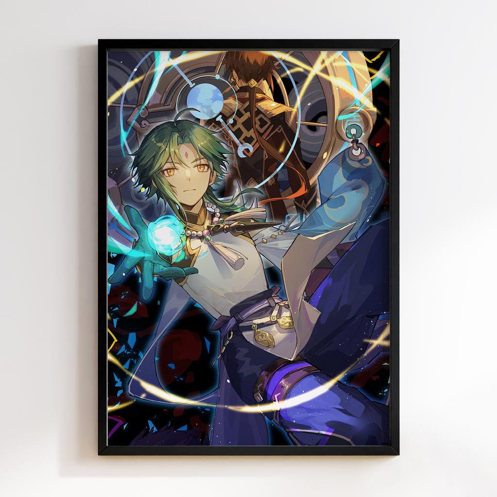 Постер Хаорі Геншин Імпакт (Xiao Genshin Impact) XGI001