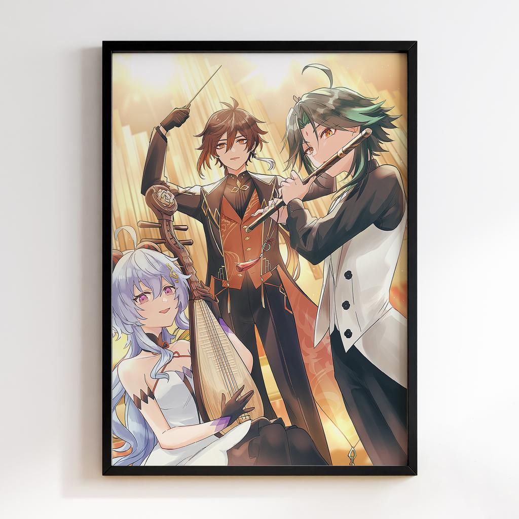 Постер Хаорі Геншин Імпакт (Xiao Genshin Impact) XGI003