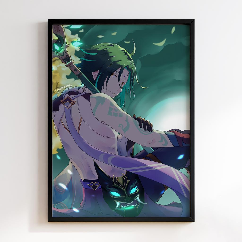 Постер Хаорі Геншин Імпакт (Xiao Genshin Impact) XGI007