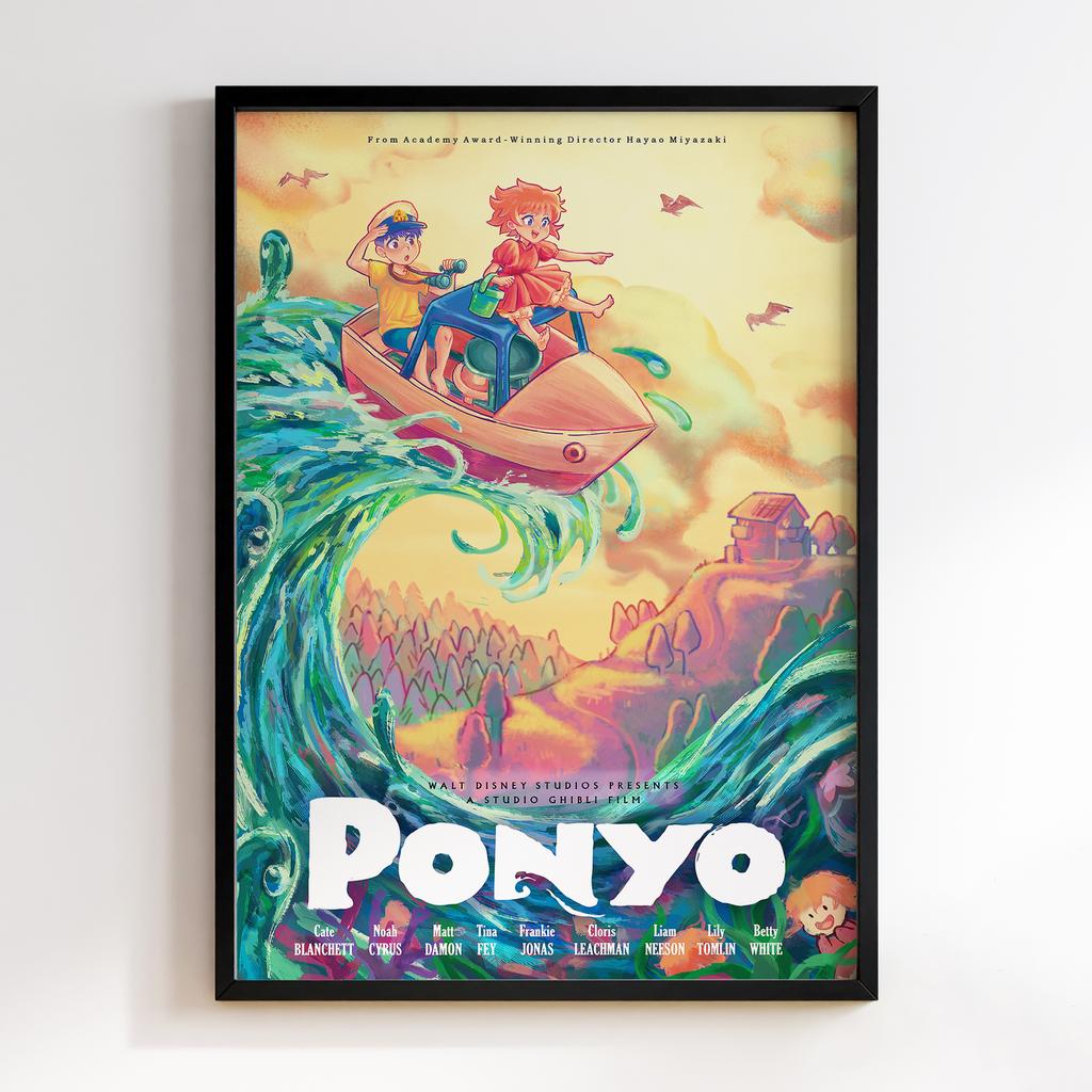 Постер Поньо на кручі (Ponyo) PYN08