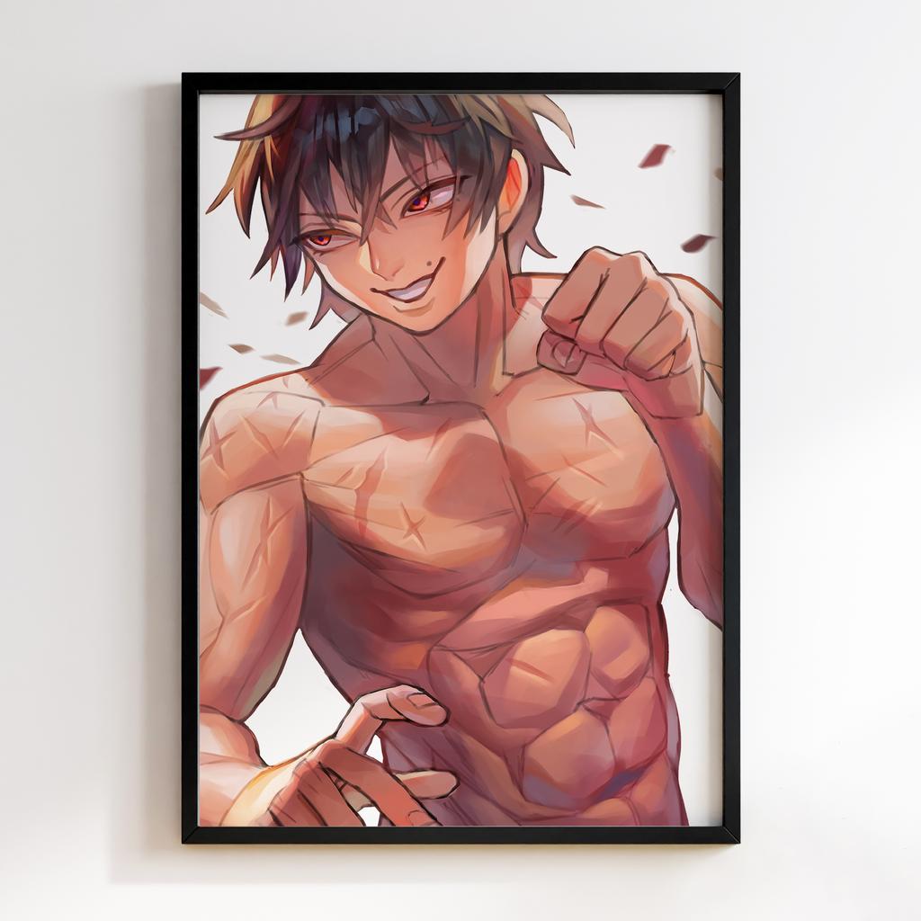 Постер Бакі Ханма (Hanma Baki) HBV04