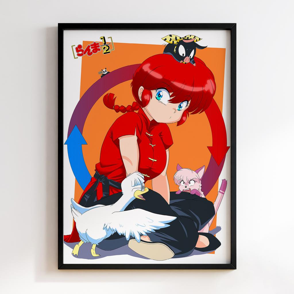 Постер Ранма ½ (Ranma ½) RN27