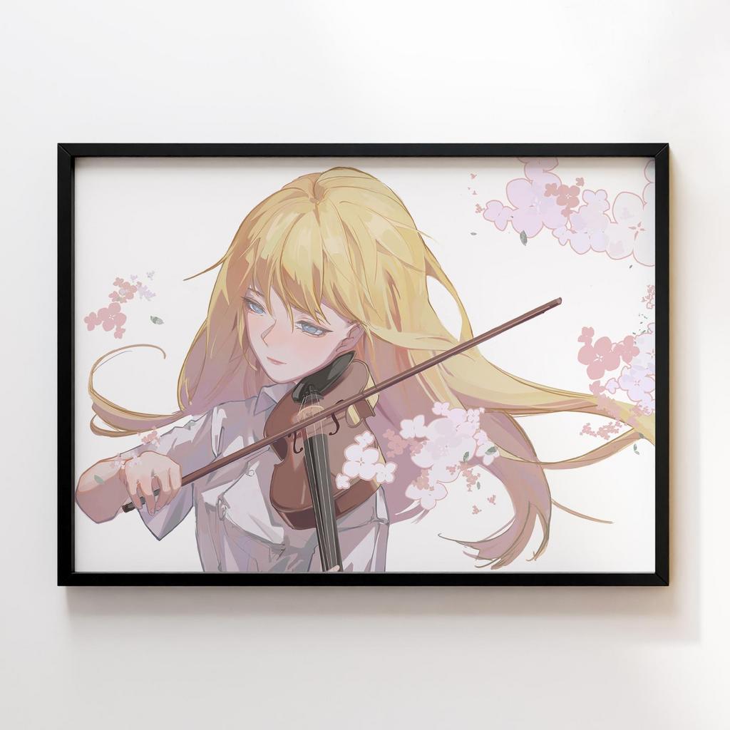 Постер Твоя квітнева брехня  (Your Lie in April) YLA04