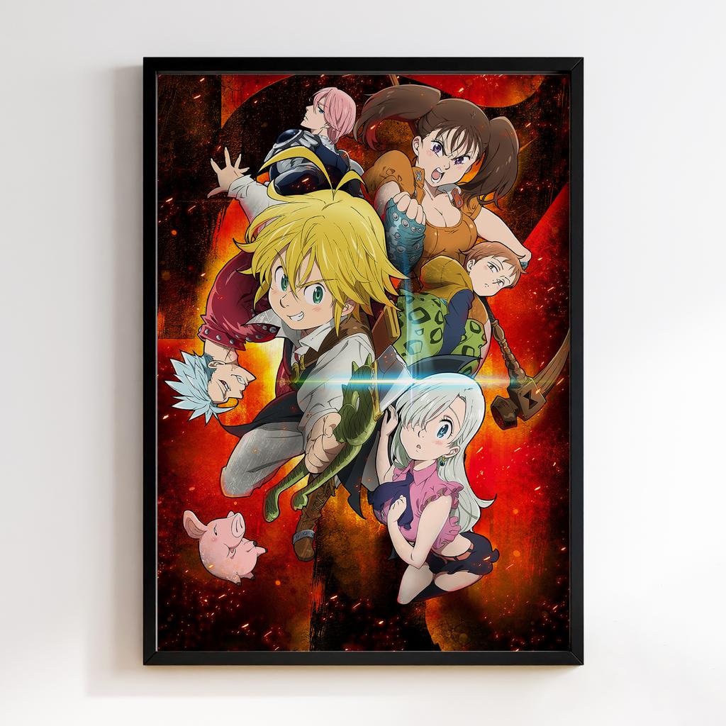 Постер Сім смертних гріхів (The Seven Deadly Sins) TSD13