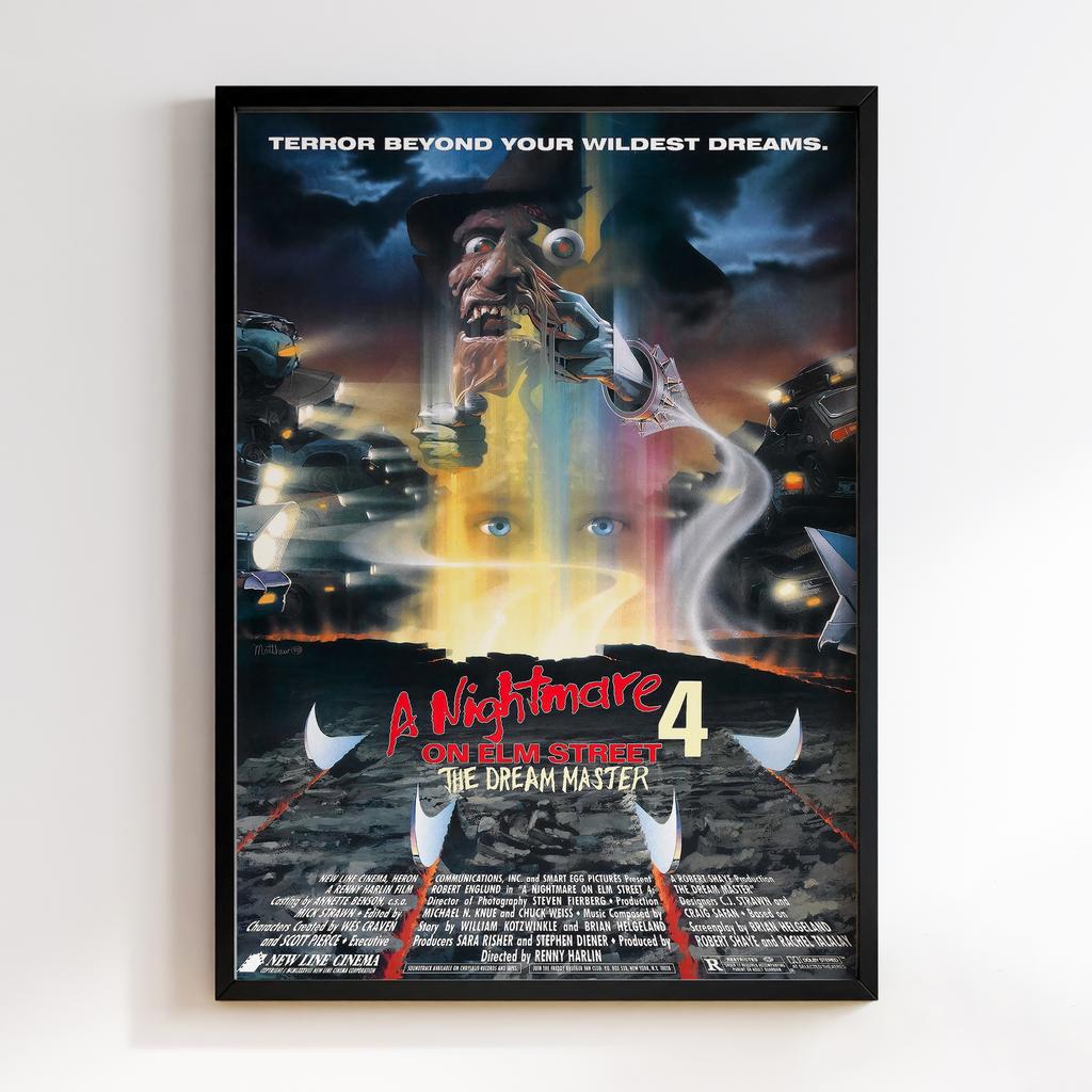 Постер A Nightmare on Elm Street 4 The Dream Master 1988 ES03