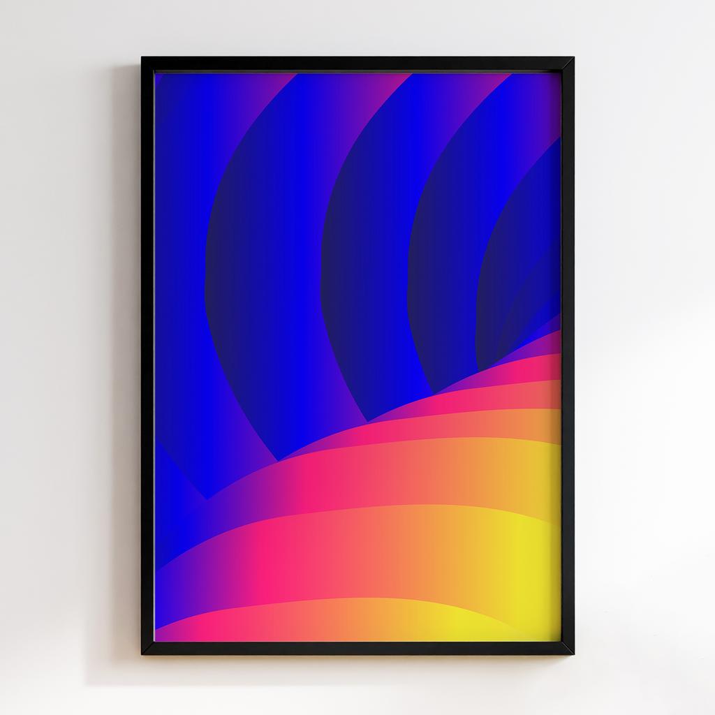Постер Абстракція та Градієнт (Gradient Art) ANG41