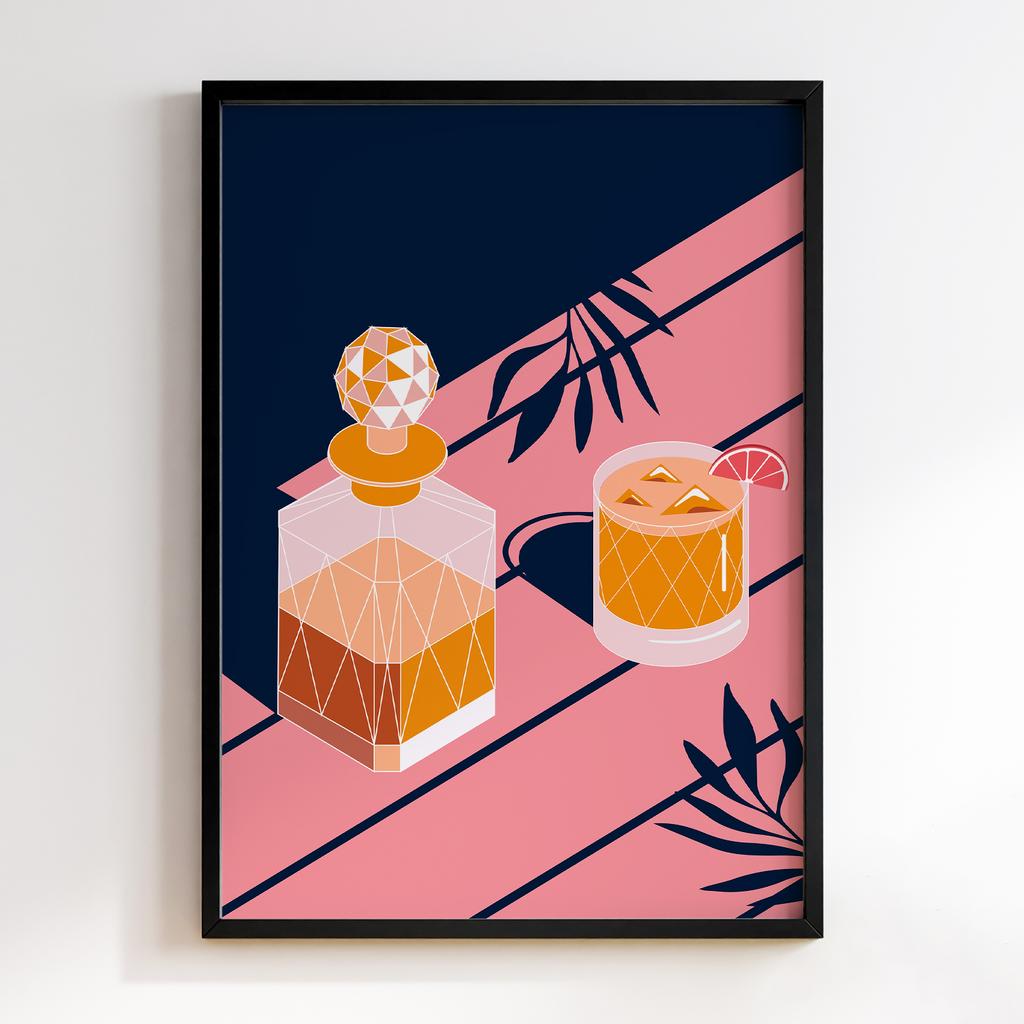 Постер Напої та Алкоголь DFT02