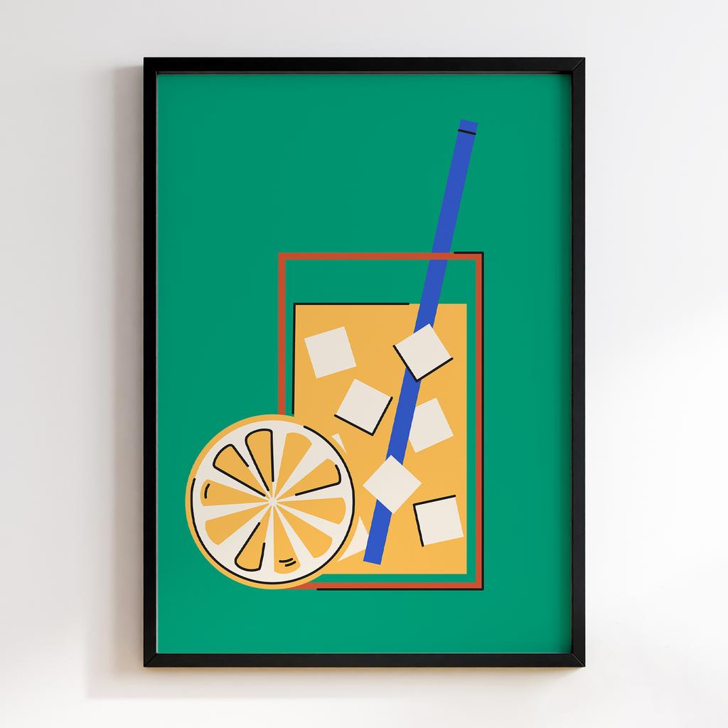 Постер Напої та Алкоголь DFT08