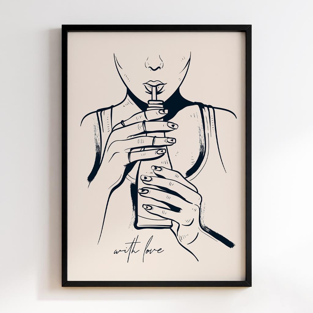 Постер Напої та Алкоголь DFT39