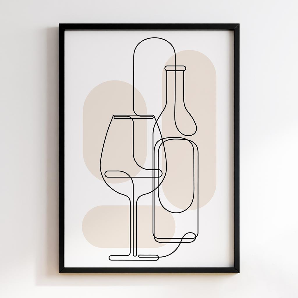 Постер Напої та Алкоголь DFT49