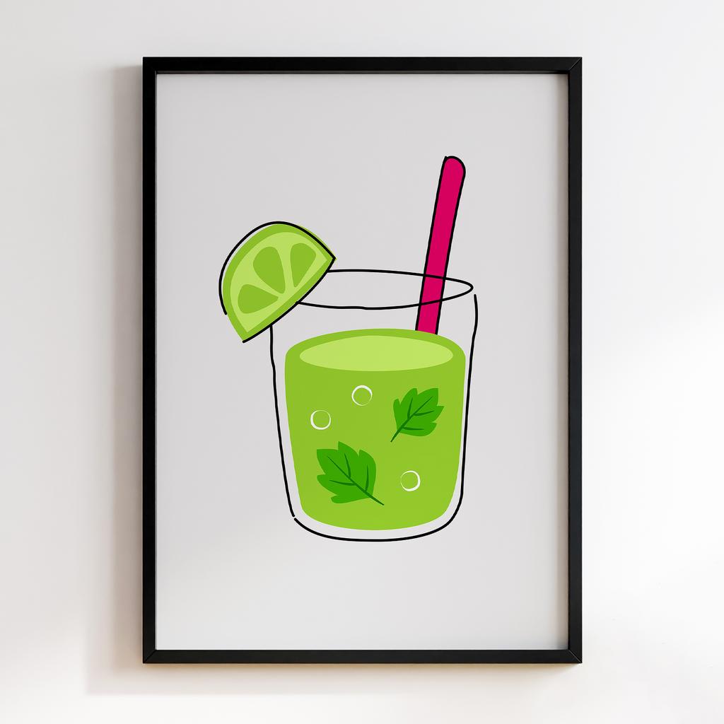 Постер Напої та Алкоголь DFT71