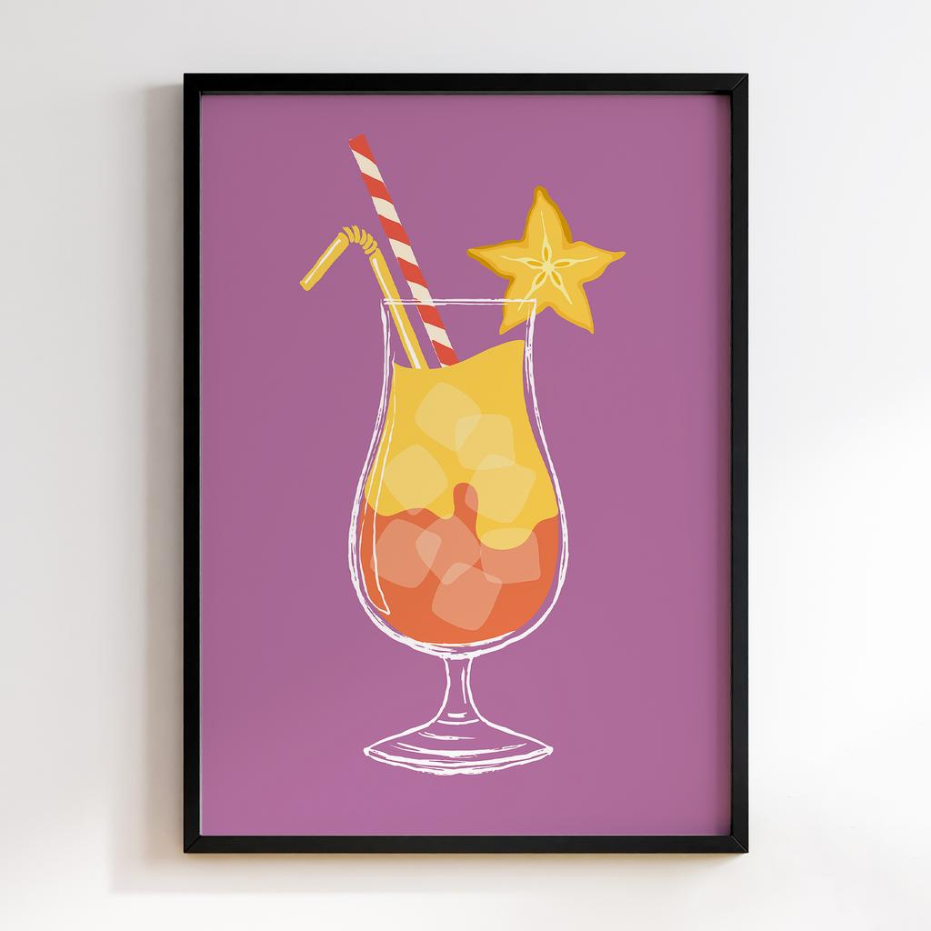 Постер Напої та Алкоголь DFT95