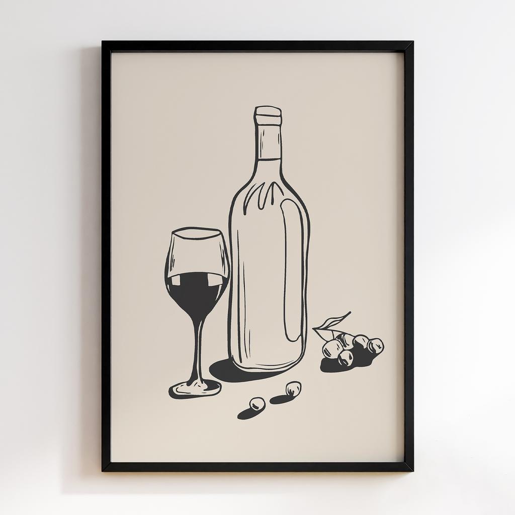 Постер Напої та Алкоголь DFT132