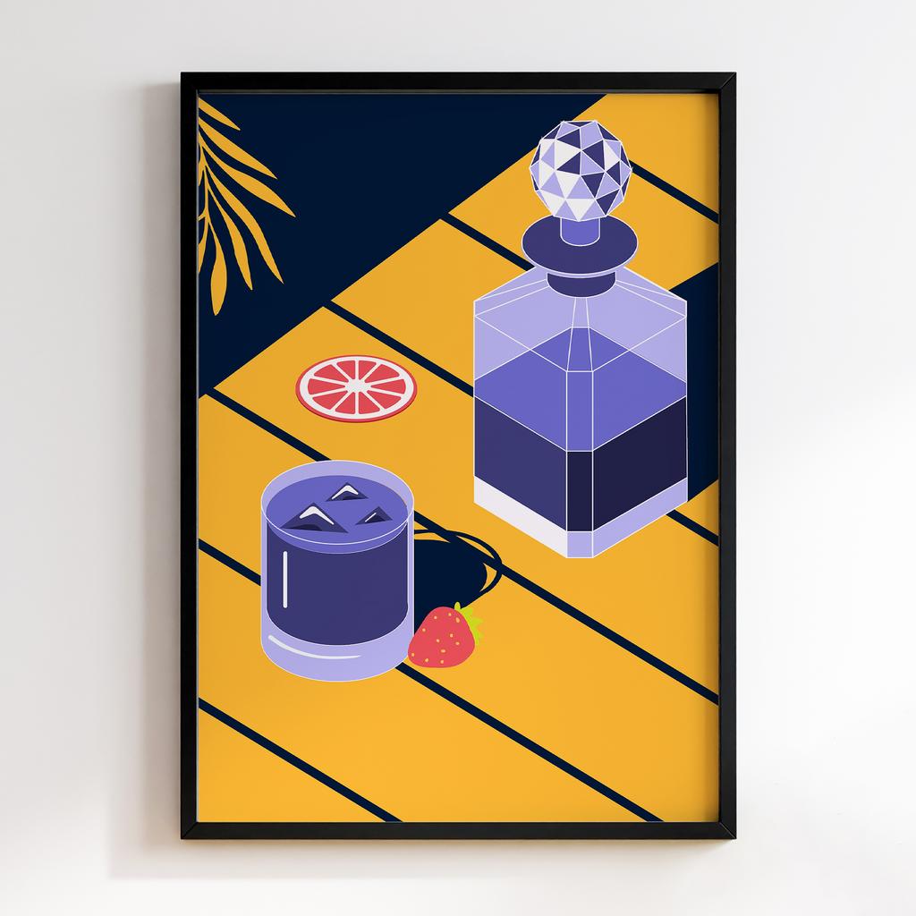 Постер Напої та Алкоголь DFT158