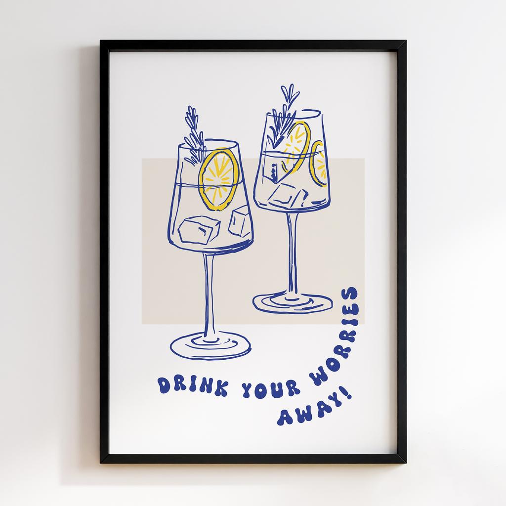 Постер Напої та Алкоголь DFT180