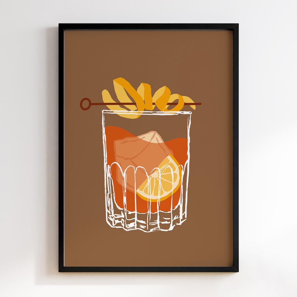 Постер Напої та Алкоголь DFT197