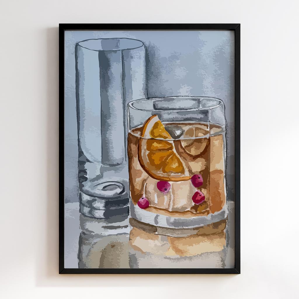 Постер Напої та Алкоголь DFT307