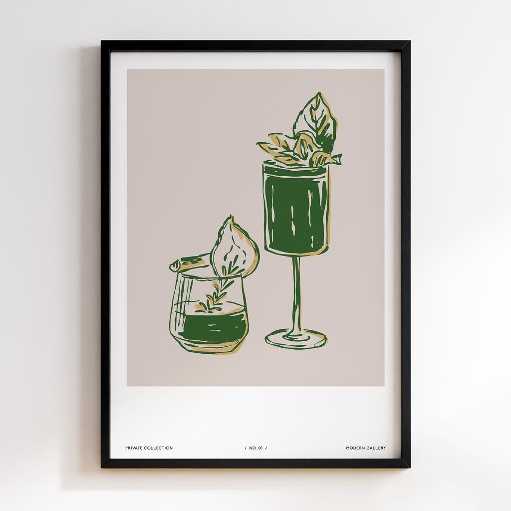 Постер Напої та Алкоголь DFT325