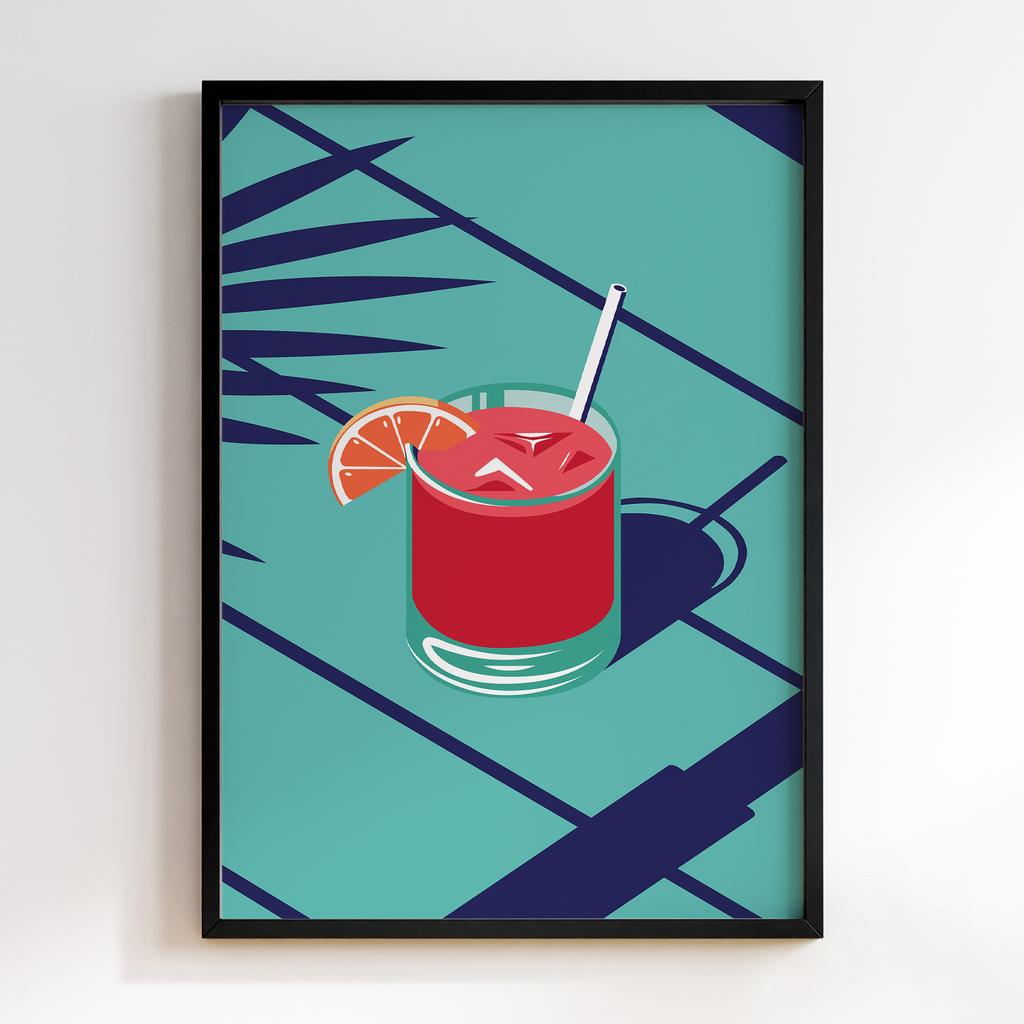 Постер Напої та Алкоголь DFT330